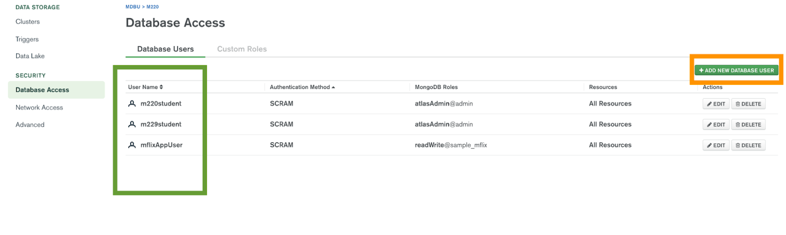 Where Is The Password For The Cluster MongoDB Atlas MongoDB 