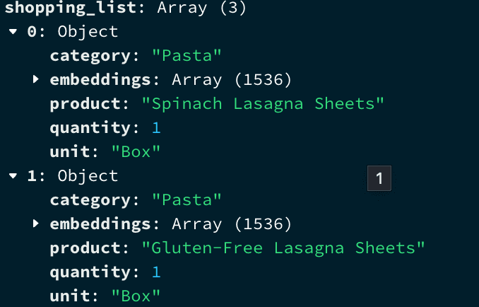 Document with Embeddings