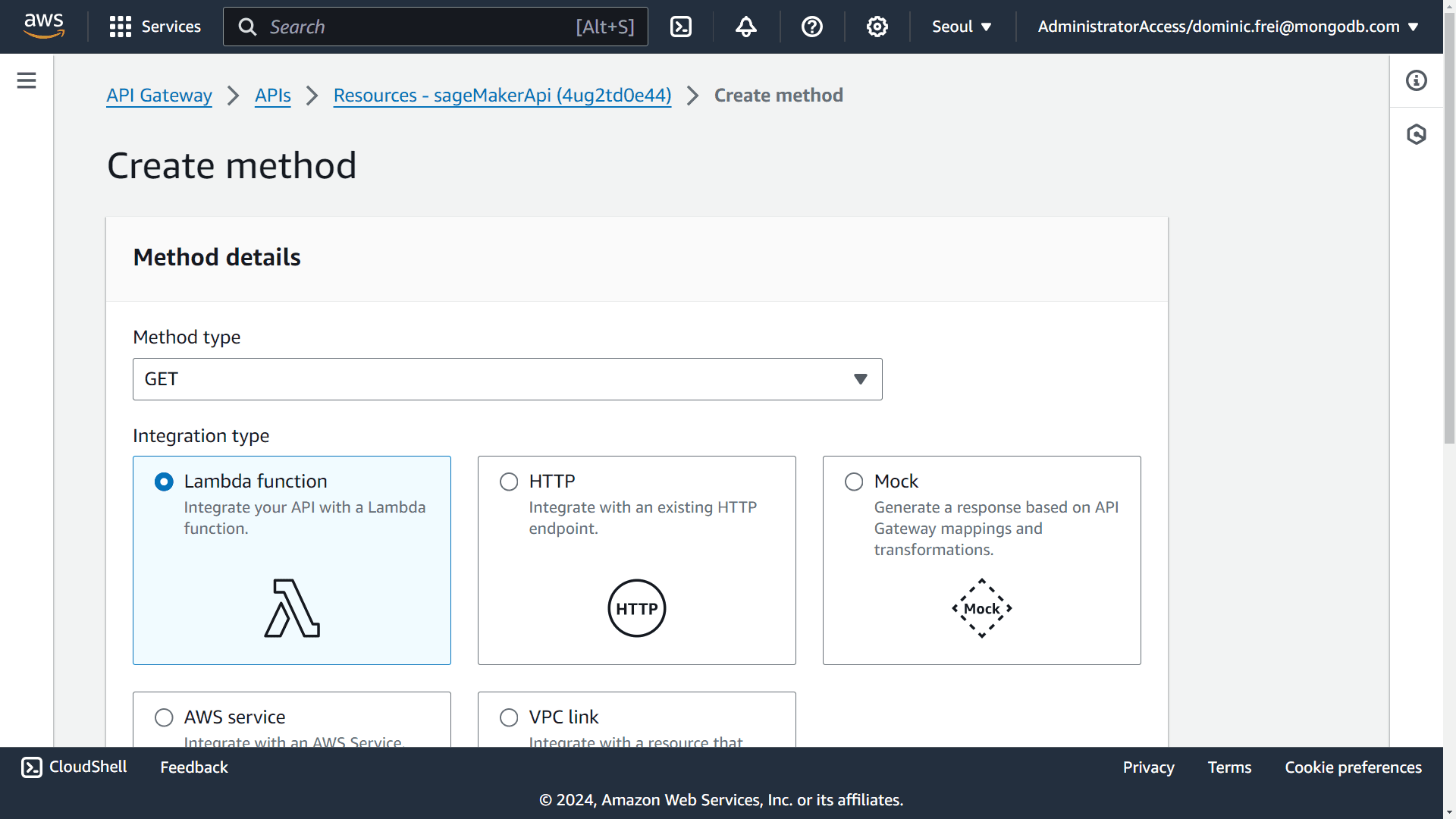 Criação de método