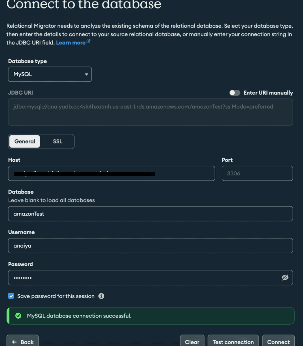 [Connecting to your MySQL database]