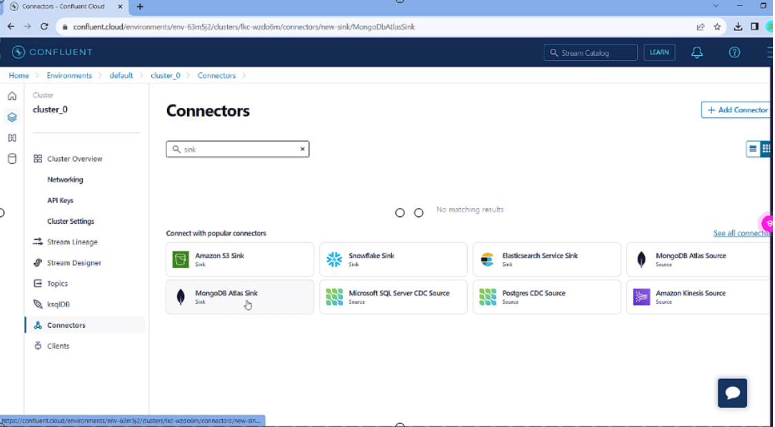 Atlas Sink Connector