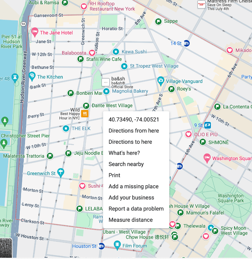 How to find our coordinates