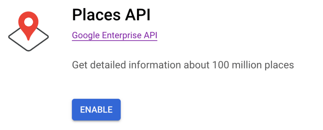 Google Places API