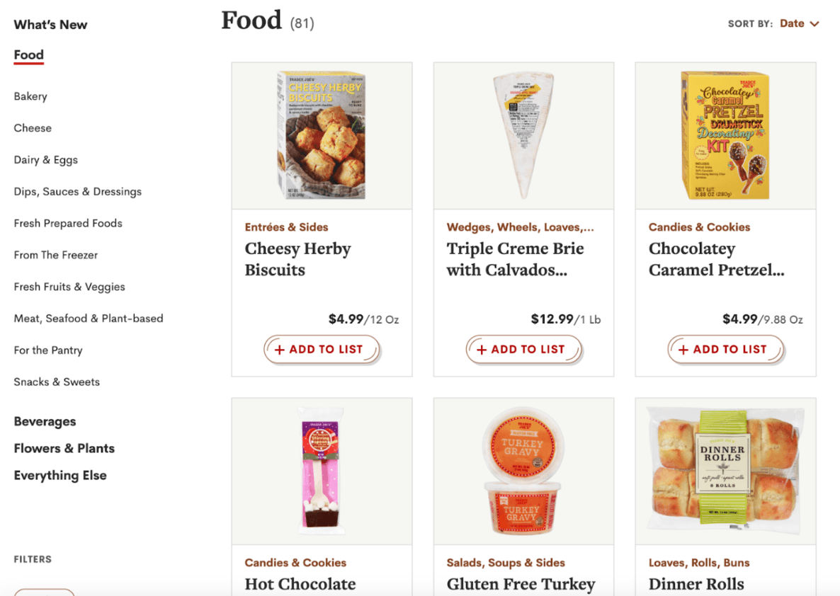 Food Fall Faves