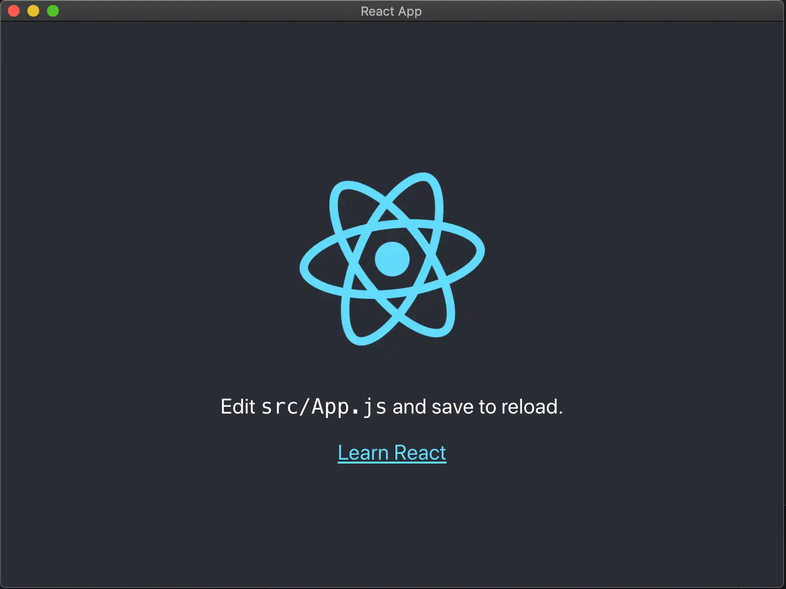 Electron Desktop App with React