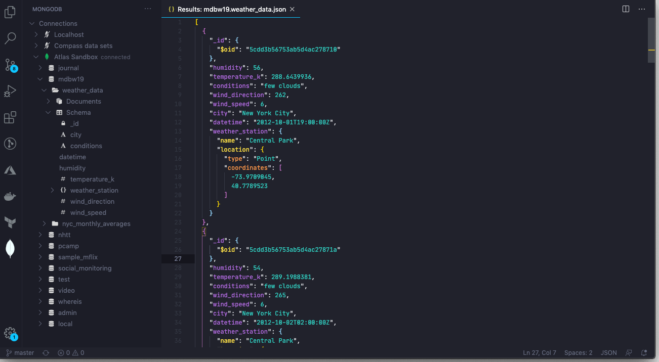 MongoDB For VS Code MongoDB For VS Code