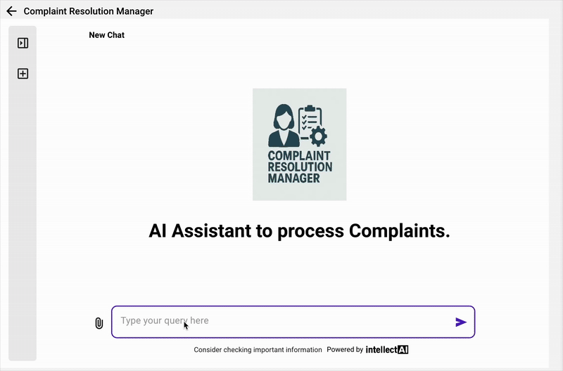 Agent team connects with multiple systems to build
contextual foundation for the complaint.