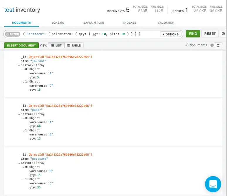 Query for single document matching multiple conditions