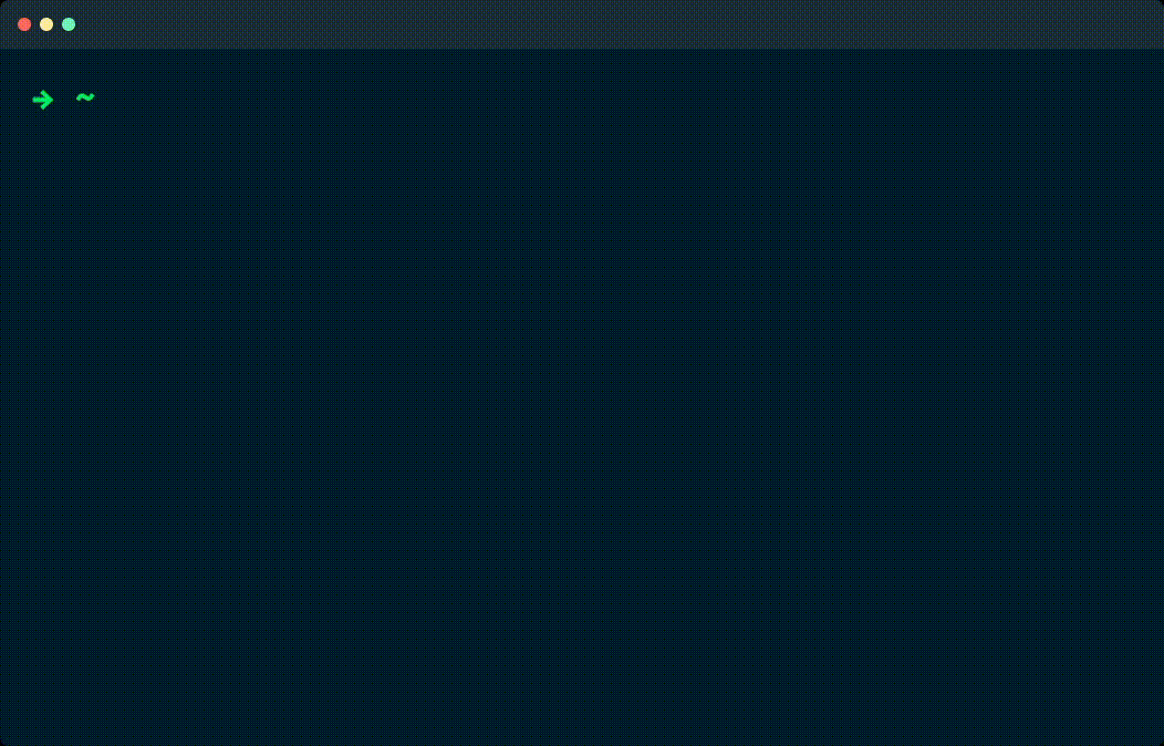 comando de configuración de Atlas