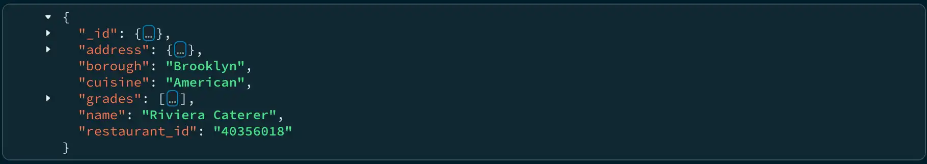 포함된 객체 JSON 확장