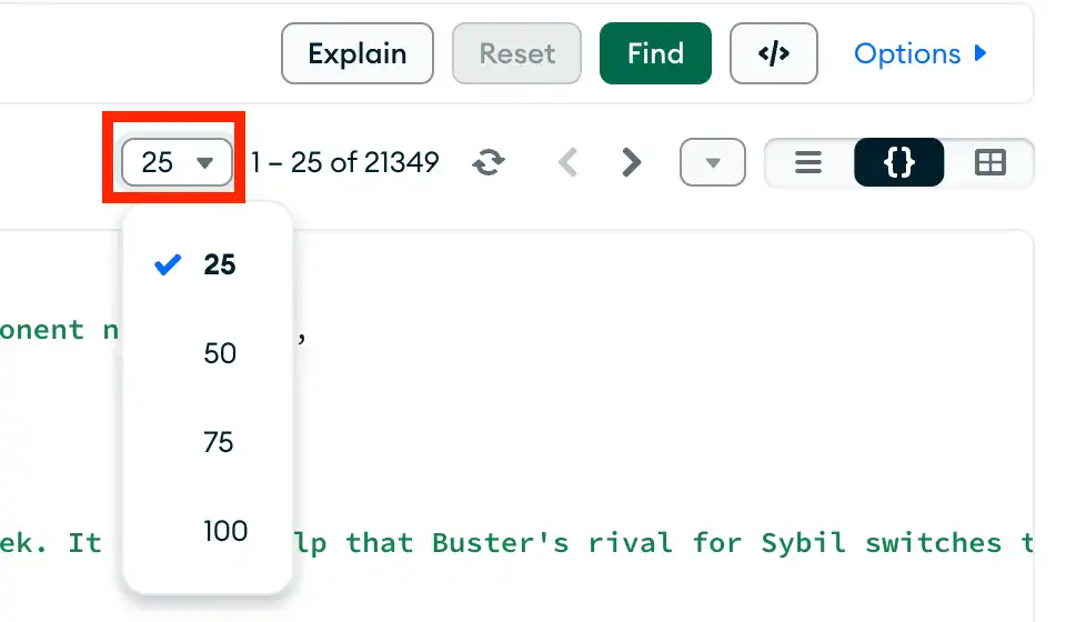 페이지 선택기당 문서