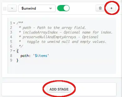 突出显示"Add Stage"（添加阶段）按钮的屏幕截图。