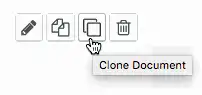 克隆文档图标